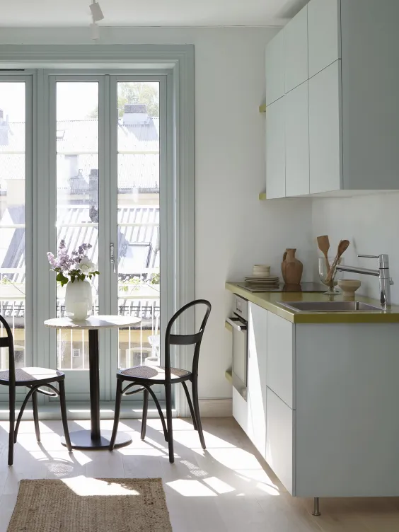 Isabell Skolmen blått kjøkken Le Ciel samarbeid Elle magasin og Elle sommerfest